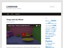 Tablet Screenshot of lunokhod.org